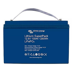 Akumulators Victron Energy LiFePO4 SuperPack BAT512110710 12,8 V/100 Ah