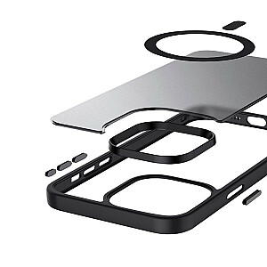 Чехол Hybrid Frost MAG vāciņš iPhone 15 Plus MagSafe Black