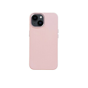 LUX magnētiskais iPhone 15 MagSafe krāsains korpuss rozā krāsā