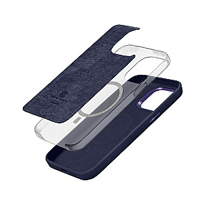 Цветной чехол LUX Magnetic для iPhone 15 Pro MagSafe Case Navy Blue