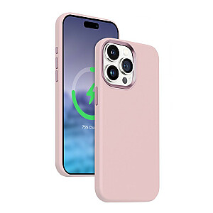 Цветной чехол LUX Magnetic для iPhone 15 Pro Max MagSafe Case Pink