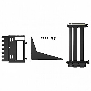 FLEX 2 PCIe 4.0 vertikālais kronšteins, melns