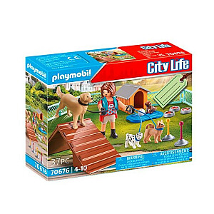 Playmobil City Life 70676 Подарочный набор «Дрессер для собак»