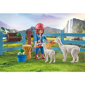 Playmobil World of Horses 71353 Amelia and Whisper ar stalli