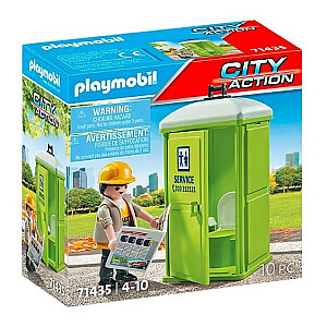 Playmobil City Action 71435 Mobilā tualete