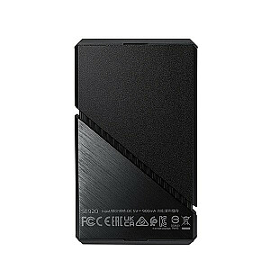 Ārējais disks SE920 SSD 2TB USB4C 3800/3700 MB/s melns