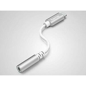 Lightning audio adapteris, 3,5 mm spraudnis, balts