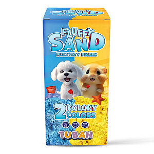 Fluffy Sand - zils un dzeltens komplekts