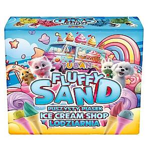 Пушистый песок - набор для магазина мороженого