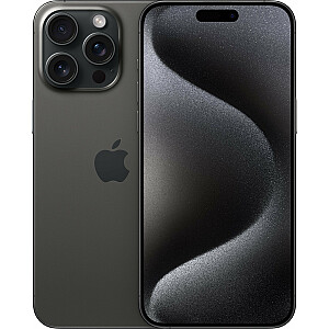 Смартфон Apple iPhone 15 Pro Max 256 ГБ Черный Титан (MU773)