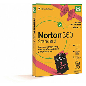 Norton 360 Standard BOX PL 1 + 1 - ierīce - licence uz vienu gadu
