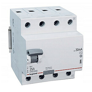 Автоматический выключатель остаточного тока Legrand 4P 25A 0,03A AC тип P304 RX3