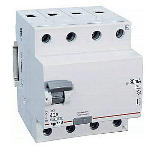Автоматический выключатель остаточного тока Legrand 4P 40A 0,03A типа AC P304 RX3