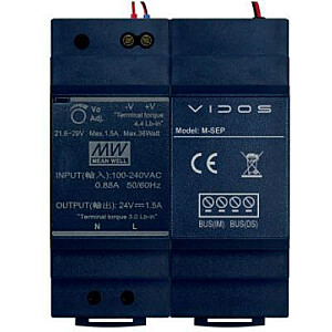 Блок питания VIDOS DUO M-SEP/HDR-30-24