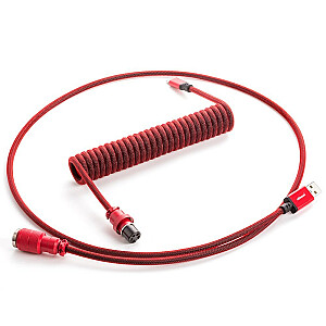 Витой кабель для клавиатуры CableMod PRO USB-C — USB типа A, красный, 150 см
