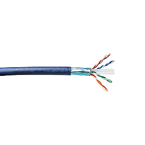 Emitter Net FTP (F/UTP), Cat.6 kabelis, 450 MHz, 4x2x23AWG vads, LSZH-FR