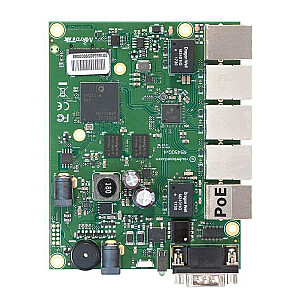 МикроТик RB450GX4 | Маршрутизатор | 5 разъемов RJ45 1000 Мбит/с, 1 разъем microSD