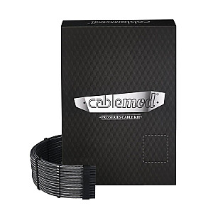 Комплект кабелей ModMesh CableMod C-Series PRO для Corsair AXi/HXi/RM (желтая этикетка) — карбон