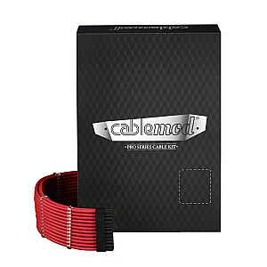 Комплект кабелей ModMesh CableMod C-Series PRO для Corsair AXi/HXi/RM (желтая этикетка) — красный