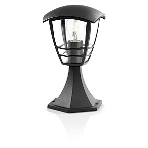 LAMP CREEK BLACK GARDEN 1X E27/ 60W IP44 ALUMĪNIJA/ PLASTMASAS