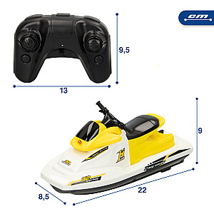 Radiovadāmāis ūdens motocikls (USB) dažādas 22 cm 1:47  4+ CB49987