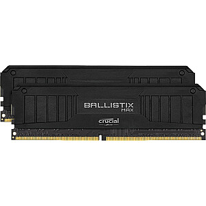Crucial Ballistix Max Black, DDR4-5100, CL19 — 16 GB dubultais komplekts