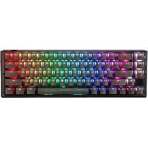 Игровая клавиатура Ducky One 3 Aura Black SF, светодиод RGB — MX-Speed-Silver