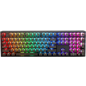 Игровая клавиатура Ducky One 3 Aura Black, RGB LED — MX-Speed-Silver