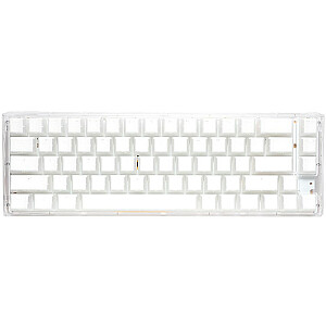 Игровая клавиатура Ducky One 3 Aura White SF, светодиод RGB — MX-Silent-Red