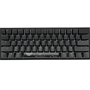 Игровая мини-клавиатура Ducky Mecha, MX-Speed-Silver, RGB-LED — черная
