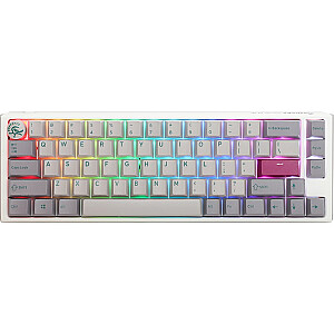 Игровая клавиатура Ducky One 3 Mist Grey SF, светодиод RGB — MX-Ergo-Clear (США)