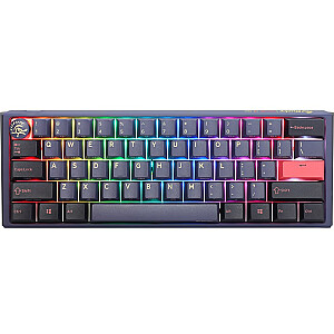 Игровая мини-клавиатура Ducky One 3 Cosmic Blue, светодиод RGB — MX-Silent-Red (США)