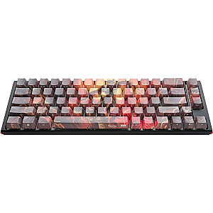 Игровая клавиатура Ducky x Doom One 3 SF, светодиод RGB — MX-Speed-Silver
