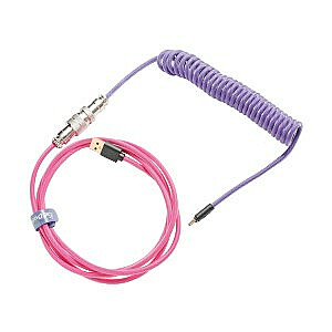 Vīts kabelis Ducky Premicord Joker, USB Type-C — Type-A, 1,8 m