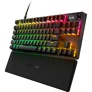 Игровая клавиатура SteelSeries Apex Pro TKL (2023), OmniPoint 2.0 — черная