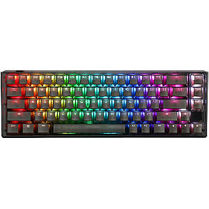 Ducky One 3 Aura Black SF spēļu tastatūra, RGB LED — MX Brown (ASV)