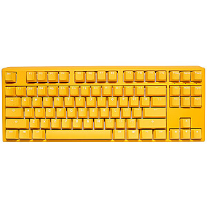 Игровая клавиатура Ducky One 3 Yellow TKL, светодиод RGB — MX-Red (США)
