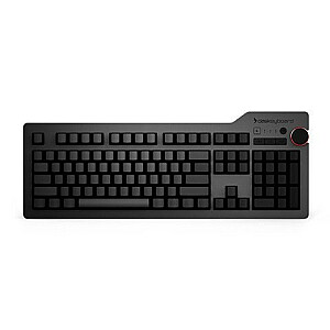Das Keyboard 4 Ultimate, раскладка США, MX-Blue — черный