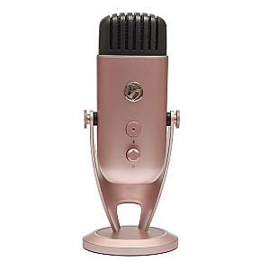 Mikrofons Arozzi Colonna, USB - rozā zelts