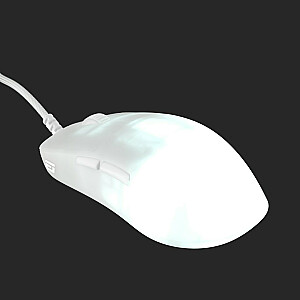 Endgame Gear OP1 RGB spēļu pele – balts sals