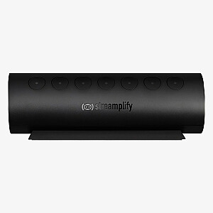 Streamplify HUB CTRL 7, 7x USB 3.0 тип A, RGB, 12 В, кабель питания ЕС — черный