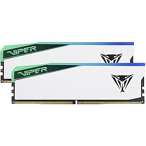 Atmiņa DDR5 Viper Elite 5 RGB 64 GB/6200(2x32) CL42 balts