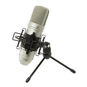 Mikrofons Tascam TM-80 Microphone Gold Studio