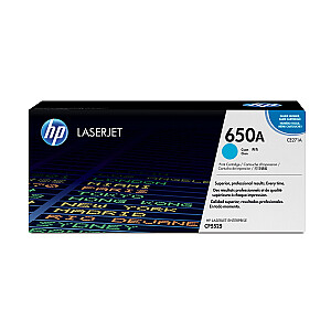 HP 650A — zils — oriģināls — LaserJet —