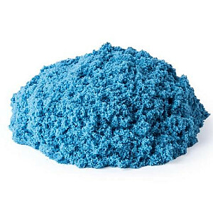 Кинетический песок: яркие синие цвета