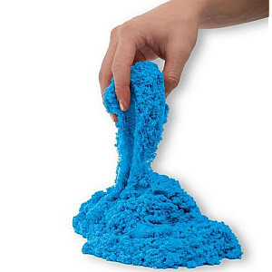 Кинетический песок: яркие синие цвета