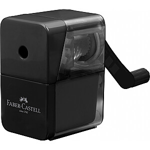 Точилка для карандашей механическая Faber-Castell, черная