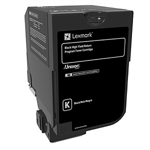 Lexmark 25K Black Return Program Toner Cartridge (CX725) Black