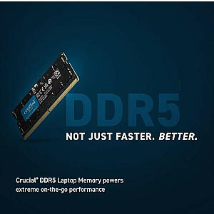 Klēpjdatora atmiņa DDR5 SODIMM 48 GB (2*24)/5600 CL46 (16 Gbit)
