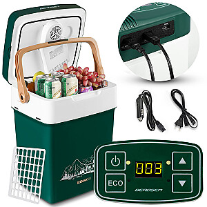 Туристический холодильник Berdsen Icemax 32 литра режим ЭКО - зеленый